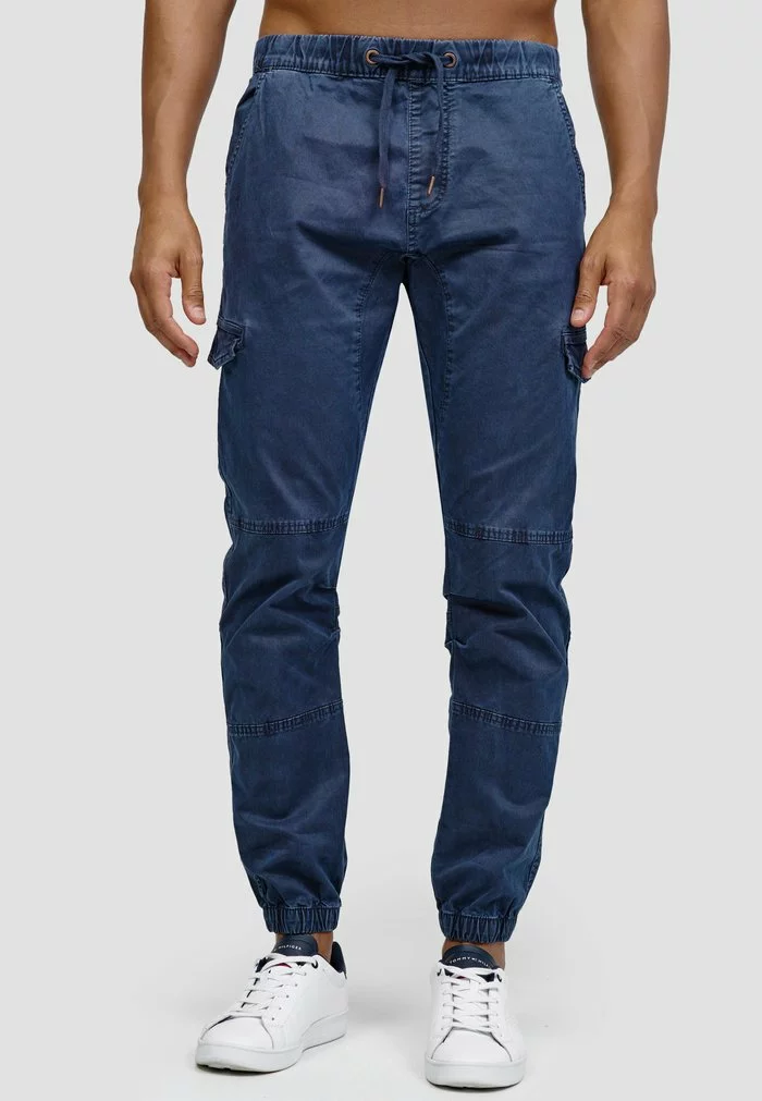 INDICODE JEANS Pantalon Cargo - Navy 1 INDICODE JEANS Pantalon Cargo - Navy