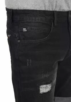 INDICODE JEANS IDHALLOW - Short En Jean - Black -INDICODE JEANS Boutique 602a7b6be7d945e88b612b24cc07d115