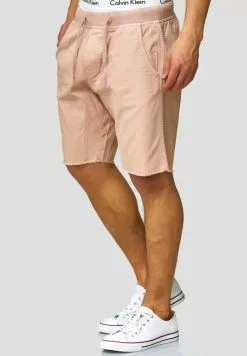 INDICODE JEANS CARVER - Short En Jean - Cameo Rose