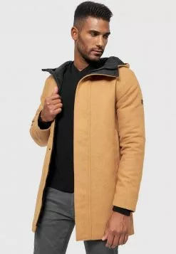 INDICODE JEANS MANTEL MARKS - Veste D'hiver - Lt Brown