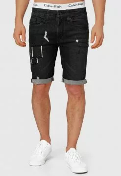 INDICODE JEANS ROBERTS - Short En Jean - Black
