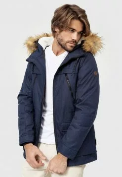 INDICODE JEANS Parka - Navy -INDICODE JEANS Boutique 61da422db96f441e88259e6943a5f52e