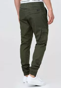 INDICODE JEANS Pantalon Cargo - Army -INDICODE JEANS Boutique 61f5f750aaba4630933a963c461a9235