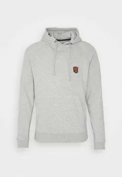 INDICODE JEANS LITCHAM - Sweat à Capuche - Ltight Grey Mix
