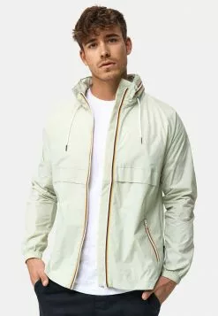 INDICODE JEANS INDICODE ÜBERGANGS CRANE - Veste Légère - Sea Foam