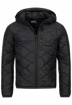 INDICODE JEANS Veste Mi-saison - Black -INDICODE JEANS Boutique 628937df9e4e48189b5267b134fce37c