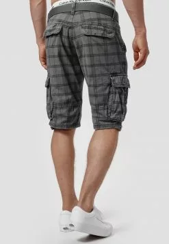 INDICODE JEANS MONROE - Short - Iron Check -INDICODE JEANS Boutique 62dd9a0df91d4643b9d2351b4f67050f