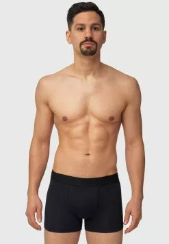 INDICODE JEANS BAMBOO BERLIN - Shorty - White/black/navy