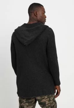 INDICODE JEANS GRAHAM - Gilet - Black -INDICODE JEANS Boutique 63f13d6ad116446dba917054268f5503