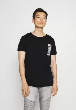 INDICODE JEANS NOVAST - T-shirt Imprimé - Black