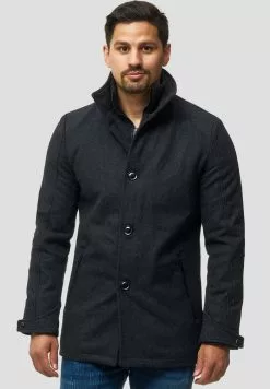 INDICODE JEANS MÄNTEL BRITTANY - Veste Mi-saison - Anthracite -INDICODE JEANS Boutique 6437075cdd2c4f869a0e012b7b81d486