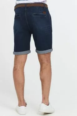 INDICODE JEANS IDQUINCY - Short En Jean - Dark Blue -INDICODE JEANS Boutique 6458a7dc9c764f498293853e535f5a31