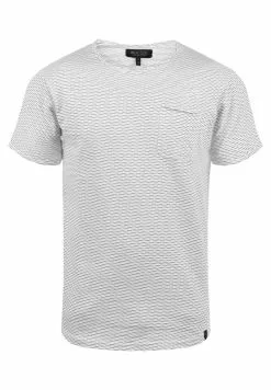 INDICODE JEANS IDALBIN - T-shirt Imprimé - Mottled Dark Grey -INDICODE JEANS Boutique 64e64df34efd4528a1cea6004ca9939d