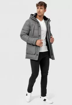 INDICODE JEANS TUSCON - Veste D'hiver - Grey Mix 10 INDICODE JEANS TUSCON - Veste D'hiver - Grey Mix -INDICODE JEANS Boutique 6517483cda514c48982a1164e3084346