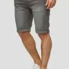 INDICODE JEANS CUBA CADEN - Short En Jean - Dark Grey