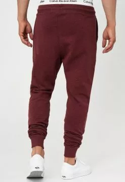 INDICODE JEANS Pantalon De Survêtement - Bordeaux Mix -INDICODE JEANS Boutique 65f2d6912d744eca9a5040b62e585b43