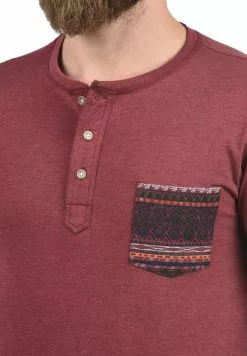 INDICODE JEANS IDART - T-shirt Imprimé - Dark Red -INDICODE JEANS Boutique 65f5a8a1b58e40df9492bfa89f5fe7ad