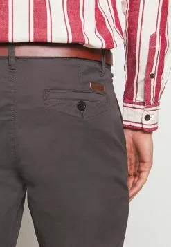 INDICODE JEANS GOVER - Chino - Dark Grey -INDICODE JEANS Boutique 664d9a8c4352412c9b768dfb9bfe27c9