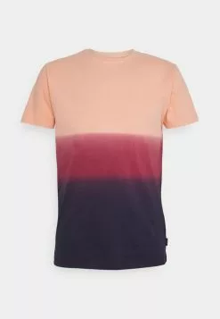 INDICODE JEANS HOLI - T-shirt Imprimé - Orange -INDICODE JEANS Boutique 667ddc08123d42a0a0376153c3261727