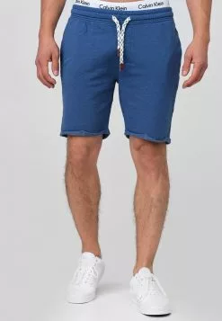 INDICODE JEANS ALDRICH - Short - Ensign Blue