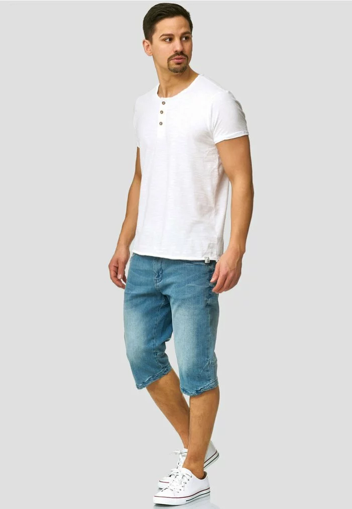 INDICODE JEANS Short En Jean - Blue 2 INDICODE JEANS Short En Jean - Blue – Image 2