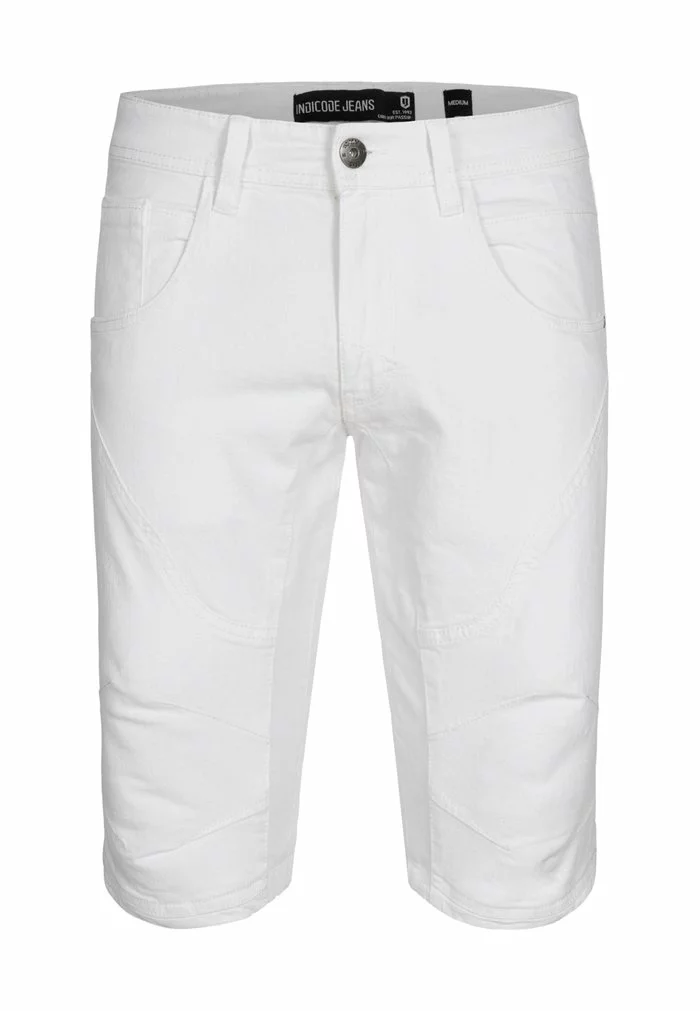 INDICODE JEANS LEON - Short En Jean - Offwhite 5 INDICODE JEANS LEON - Short En Jean - Offwhite – Image 5