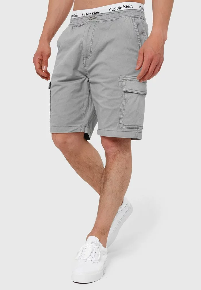 INDICODE JEANS KINNAIRD - Short - Light Grey 4 INDICODE JEANS KINNAIRD - Short - Light Grey – Image 4