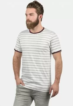 INDICODE JEANS IDRENI - T-shirt Imprimé - Wine