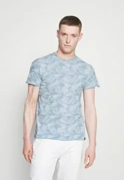 INDICODE JEANS KEEN - T-shirt Imprimé - Blue Wave