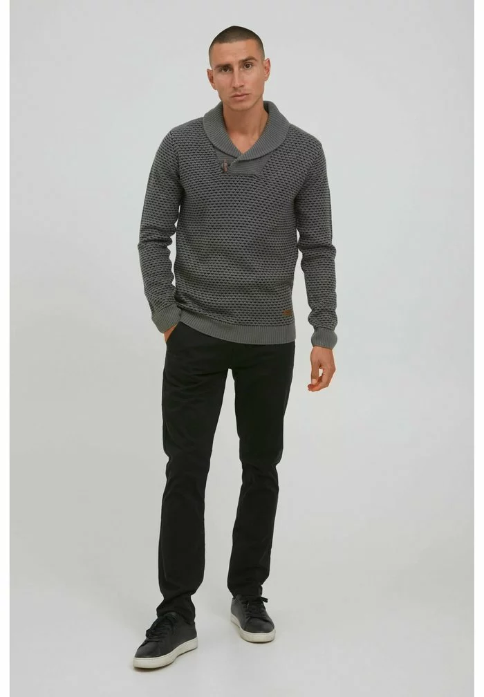 INDICODE JEANS IDCOPENT - Pullover - Pewter 2 INDICODE JEANS IDCOPENT - Pullover - Pewter – Image 2