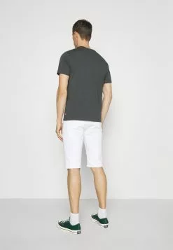 INDICODE JEANS COMMERCIAL KEN HOLES - Short En Jean - Offwhite -INDICODE JEANS Boutique 67f446bfeb724a9ebc85452578330c36