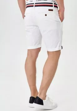 INDICODE JEANS Short - Offwhite -INDICODE JEANS Boutique 6807e24e25474dbaa325bfac48a469ce