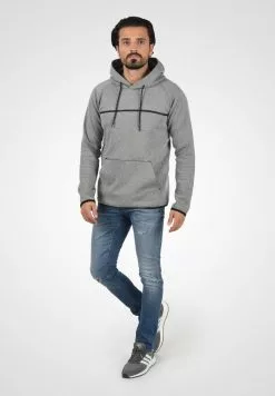 INDICODE JEANS IDNANTICOKE - Sweat à Capuche - Grey Mix -INDICODE JEANS Boutique 68373d4f8e274e369bc76e3163953111