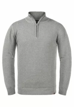 INDICODE JEANS IDRICHARD - Pullover - Light Grey Mix -INDICODE JEANS Boutique 6869f4712391493f889c056ecaf64346