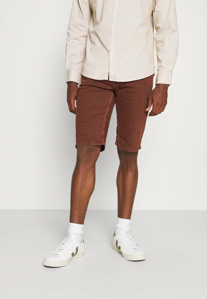 INDICODE JEANS MCINTOSH - Short En Jean - Rootbeer 1 INDICODE JEANS MCINTOSH - Short En Jean - Rootbeer