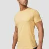 INDICODE JEANS WILBUR - T-shirt Imprimé - Yellow
