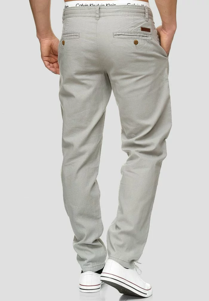 INDICODE JEANS BOULWARE - Pantalon Classique - Lt Grey 3 INDICODE JEANS BOULWARE - Pantalon Classique - Lt Grey – Image 3