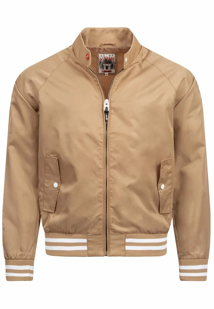 INDICODE JEANS AYSER - Blouson Bomber - Beige 5 INDICODE JEANS AYSER - Blouson Bomber - Beige – Image 5