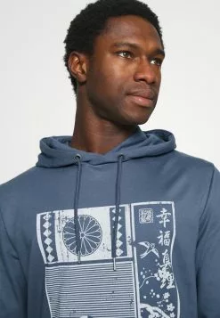 INDICODE JEANS WELLS - Sweatshirt - Blue -INDICODE JEANS Boutique 6bf3a196e7eb488d87a2f691af9ab653