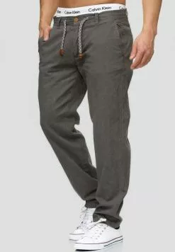 INDICODE JEANS BOULWARE - Pantalon Classique - Iron -INDICODE JEANS Boutique 6c59d5d44d864892984dd97f3b466eb2