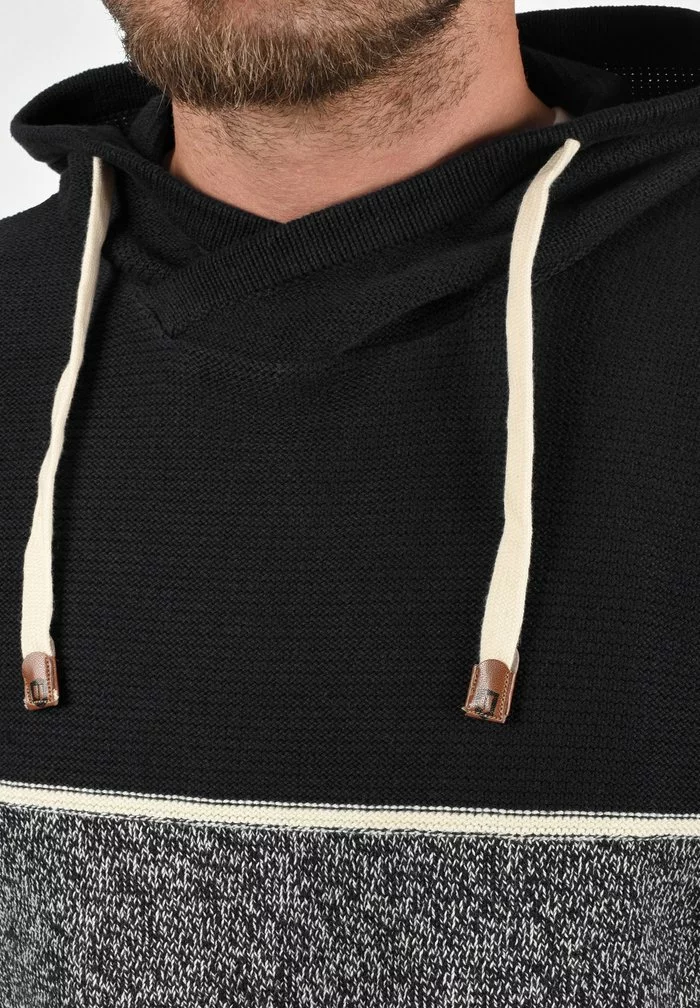 INDICODE JEANS IDLYNDE - Sweat à Capuche - Black 4 INDICODE JEANS IDLYNDE - Sweat à Capuche - Black – Image 4