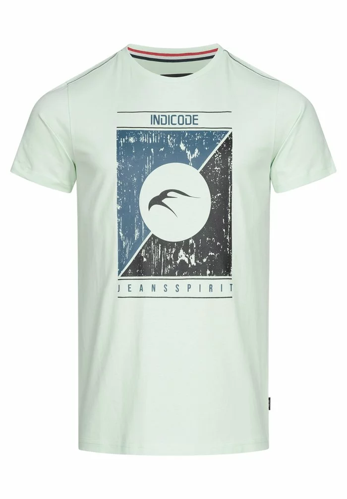 INDICODE JEANS LEONARDO - T-shirt Imprimé - Quiet Wave 1 INDICODE JEANS LEONARDO - T-shirt Imprimé - Quiet Wave