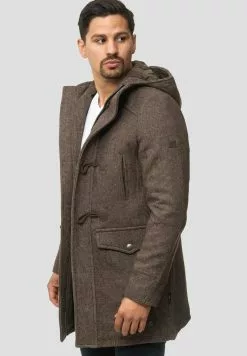 INDICODE JEANS LIAM - Veste D'hiver - Mottled Brown -INDICODE JEANS Boutique 6e3adc134cde40a49201d495f6fb65dc