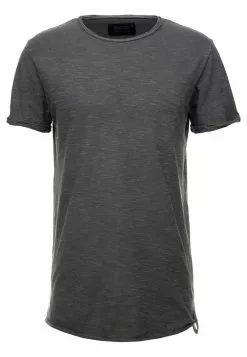 INDICODE JEANS ALAIN - T-shirt Basique - Dark Grey -INDICODE JEANS Boutique 6e53fdc0bafe48478612073356d45204