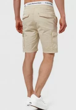 INDICODE JEANS KINNAIRD - Short - Beige -INDICODE JEANS Boutique 6e92fca1ade74a59b526039f966e515c