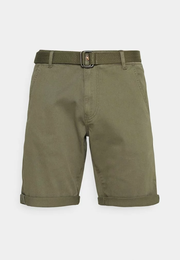 INDICODE JEANS KAISER CHINO EXCLUSIV - Short - Army 4 INDICODE JEANS KAISER CHINO EXCLUSIV - Short - Army – Image 4