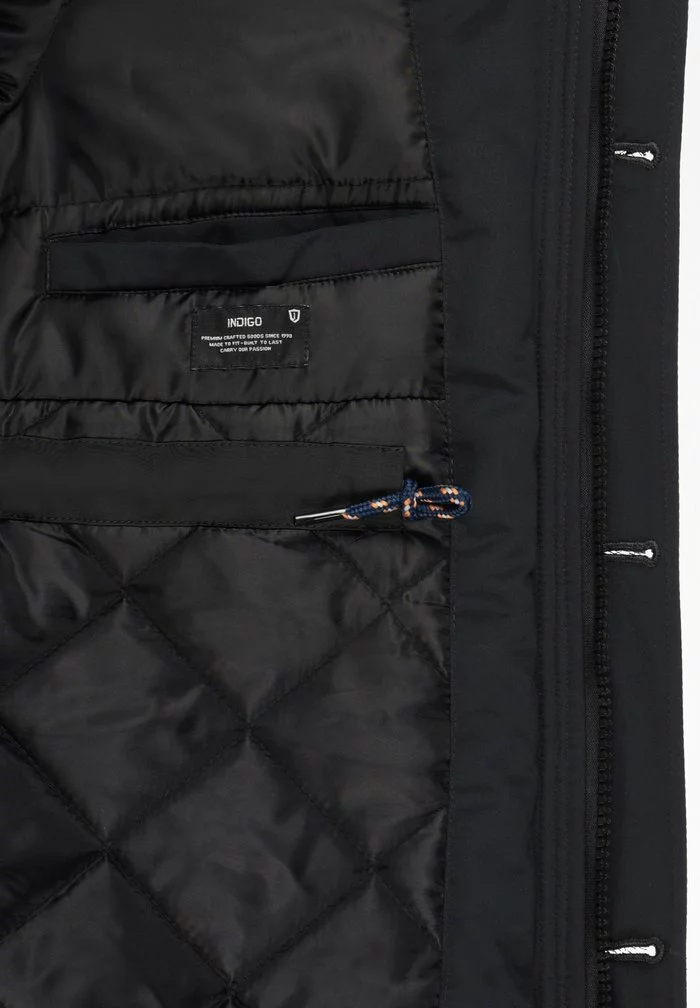INDICODE JEANS IDRUFFY - Veste D'hiver - Black 7 INDICODE JEANS IDRUFFY - Veste D'hiver - Black – Image 7