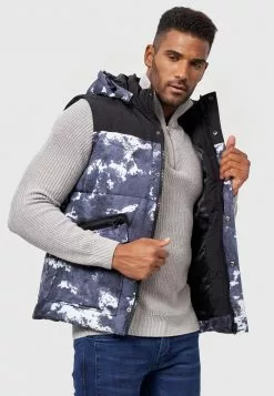 INDICODE JEANS Veste Sans Manches - Offwhite