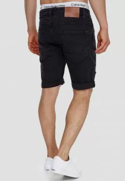 INDICODE JEANS Short En Jean - Black -INDICODE JEANS Boutique 6fe01c9c17d44e17bf7cf8993687165b