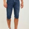 INDICODE JEANS IDQUINCE - Short En Jean - Medium Indigo
